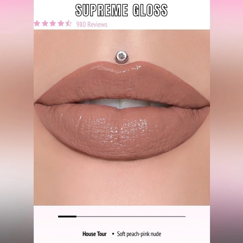 Jeffree Star Supreme Lip Gloss in House Tour, NEW!